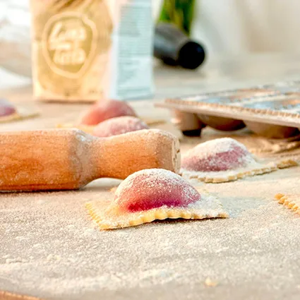 Foto 2 bij Bietenravioli | Glutenvrij