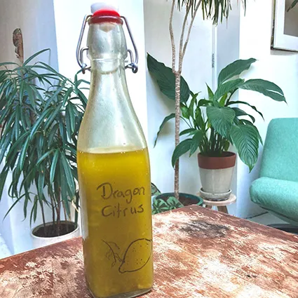 Foto bij het recept Dragon-citrusolie