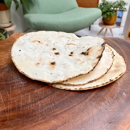 Foto bij het recept Ultieme glutenvrije roti's / wraps