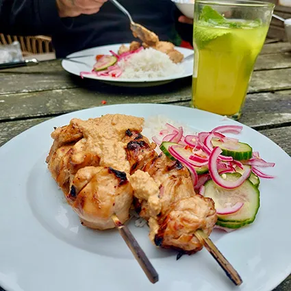 Foto bij het recept Kipsaté from scratch