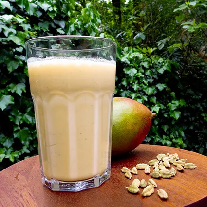 Foto bij het recept Zuivelvrije mango lassi