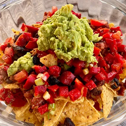 Foto bij het recept Nachoschotel