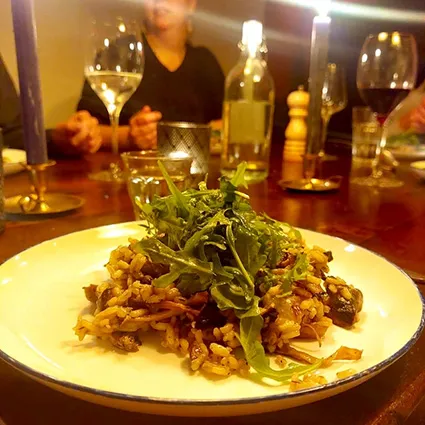 Foto bij het recept Paddenstoelenrisotto