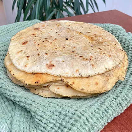 Foto bij het recept Glutenvrije rotiplaten met spliterwten