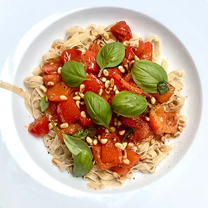Foto bij het recept Home-made verse glutenvrije pasta