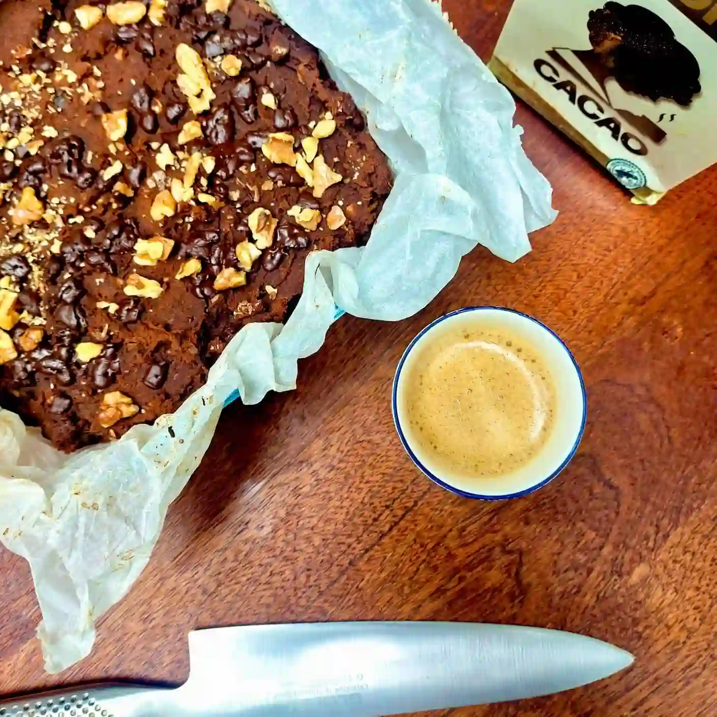 Foto bij het recept Zoete Aardappelbrownie - Suikervrij, Glutenvrij, Vegan