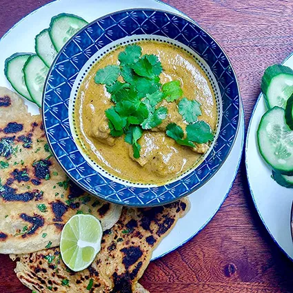 Zuivelvrije butter chicken